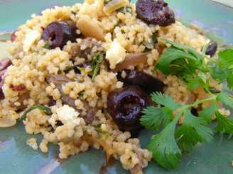Spinach Mushroom Couscous