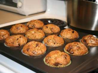 Sinfully Rich Chocolate Chip Muffins