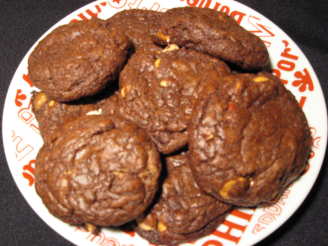 Austin's Peanut Butter Butterscotch Chip Brownie Cookies