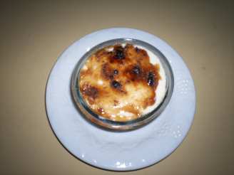 Apple and Goats' Cheese Brulee