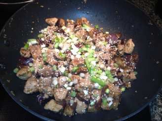 Pork and Eggplant in Hot Garlic Sauce