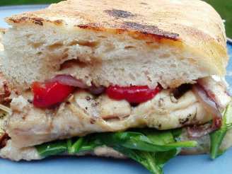 Balsamic Chicken Sandwich (Or Panini)