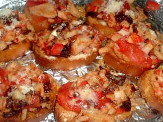 Crab, Chipotle & Tomato Bruschetta