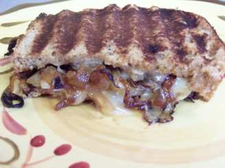 Grilled Gruyere and Sweet Onion Sandwiches.