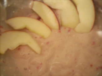 Raspberry Yogurt Apple Dip