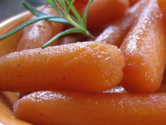 Carrots With Grape and Port Glaze