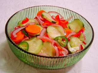 Quick & Easythai Style  Vegetable Pickle