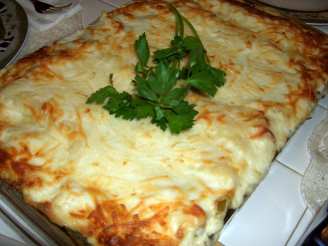 Vegetable Bechamel Lasagne