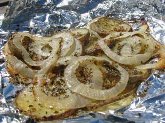 Foil Packet Country Potatoes on the Grill