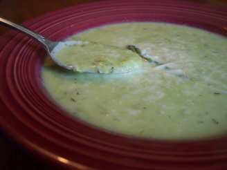 Comfort Vegan Cream of Asparagus Soup