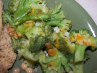 Citrus Glaze on Asparagus or Broccoli