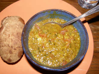 Spicy Lentil-Coconut Curry/Soup