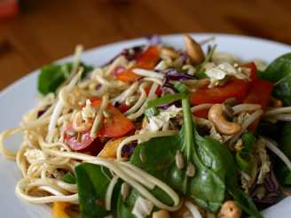 Asian Noodle Salad with Cashews