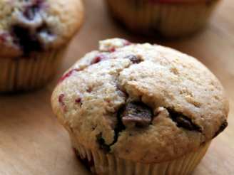 Raspberry Chocolate Muffins