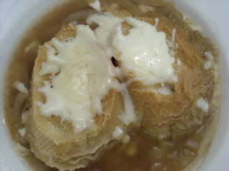 Simple Microwave French Onion Soup