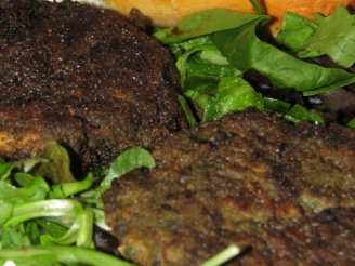 Beef and Spinach Fritters