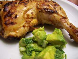 Chipotle Grilled Chicken With Avocado Salsa