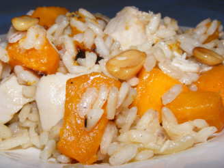 Smoked Chicken And Pumpkin Risotto