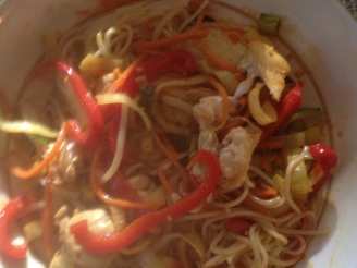 Hot Chicken Curry Vermicelli