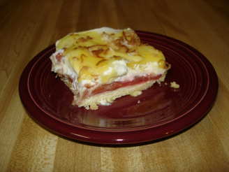 Cool Rhubarb Dessert