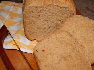 Savory Roasted Pepper Bread for the Bread Machine