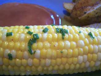 Microwave Corn With Honey Mustard Butter