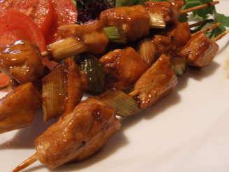 Yakitori ( Japanese Grilled Chicken Skewers)