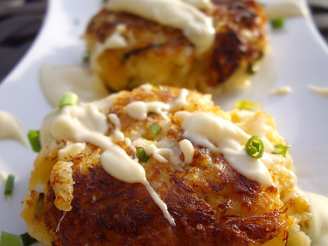 Spicy Crab Cakes With Key Lime Mustard Sauce