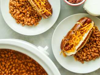 New England Baked Kidney Beans in the Crock Pot