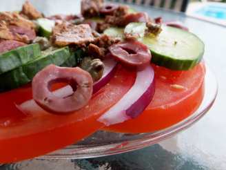A Simple Greek  Salad