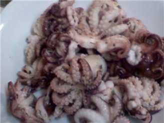 Sauteed Baby Octopus