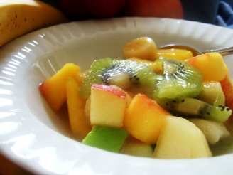 Froutosalata or Mixed Fruit With Orange Juice & Honey (Greec