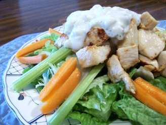 Light Buffalo Chicken Salad