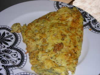 Classic Omelet With Fresh Thyme and Cheddar