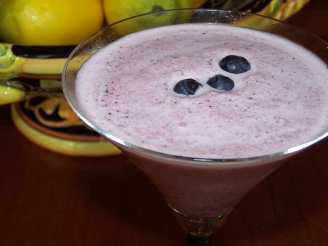 Pomegranate Blueberry Vodka Sipper