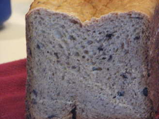 Banana-Blueberry Bread Machine Bread