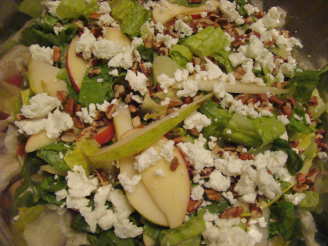 Pear and Goat Cheese Salad