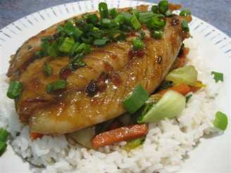 Sweet Soy and Ginger Fish