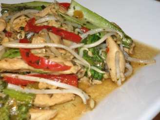 Thai Style Chicken Stir Fry