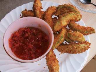 Avocado Fries With Chipotle Ketchup