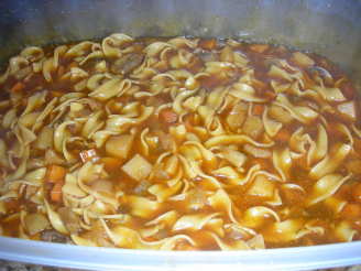 Homey Mushroom Noodle Soup