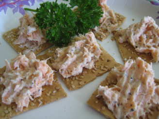 Salmon Spread With Two Ingredients