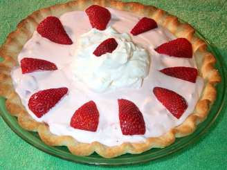 Easy strawberry cream pie