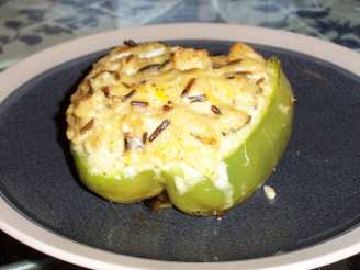 Grilled and Stuffed Bell Peppers