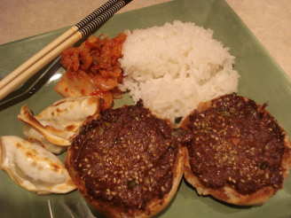 Mika's Open-Face Korean Hamburgers