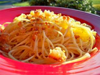 Spaghetti Alla Carrettiera (Thin Spaghetti With Breadcrumbs)