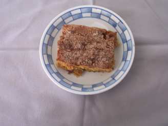 Scandinavian Rhubarb Cake