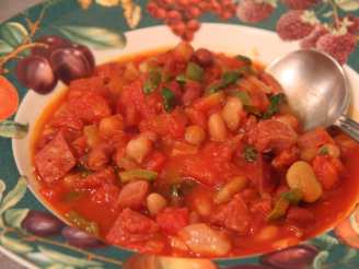 Healthy Chorizo Bean Stew