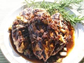Chicken in Balsamic Barbecue Sauce