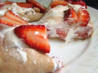 French Strawberry Crepes